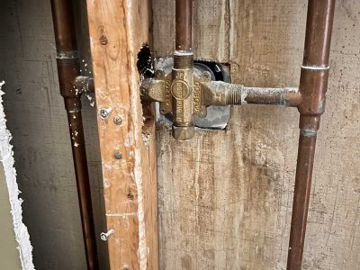 After Plumbing System Replacement